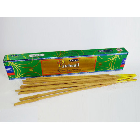 Patchouli incense stick in box of 15 grams