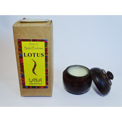 Parfum solide en cire Bio LOTUS (6 Grs)