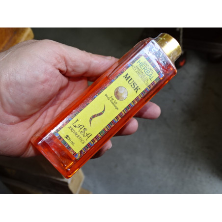 Huile de massage parfum MUSK (200 ml)