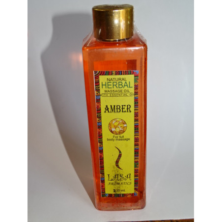 Aceite de masaje perfume AMBER (200 ml)