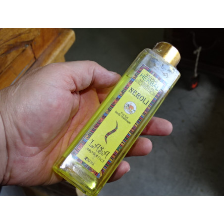 Olio da massaggio al profumo NEROLI (200 ml)