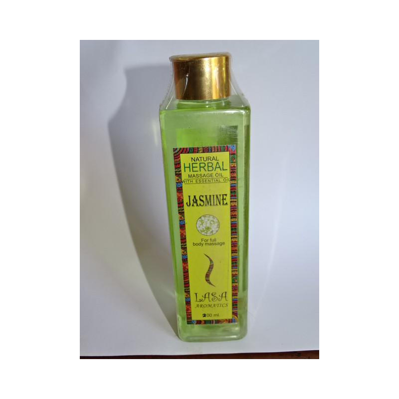 Huile de massage parfum JASMIN (200 ml)
