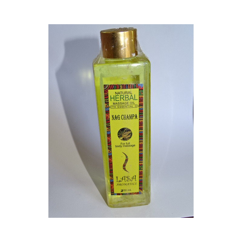 Huile de massage parfum NAG CHAMPA (200 ml)