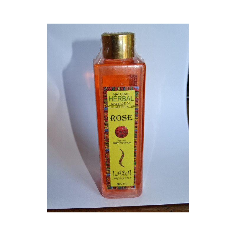 Aceite de masaje con perfume ROSE (200 ml)