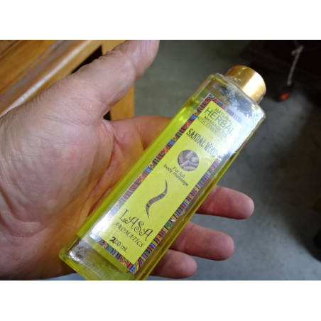Olio da massaggio al profumo SANTAL (200 ml)