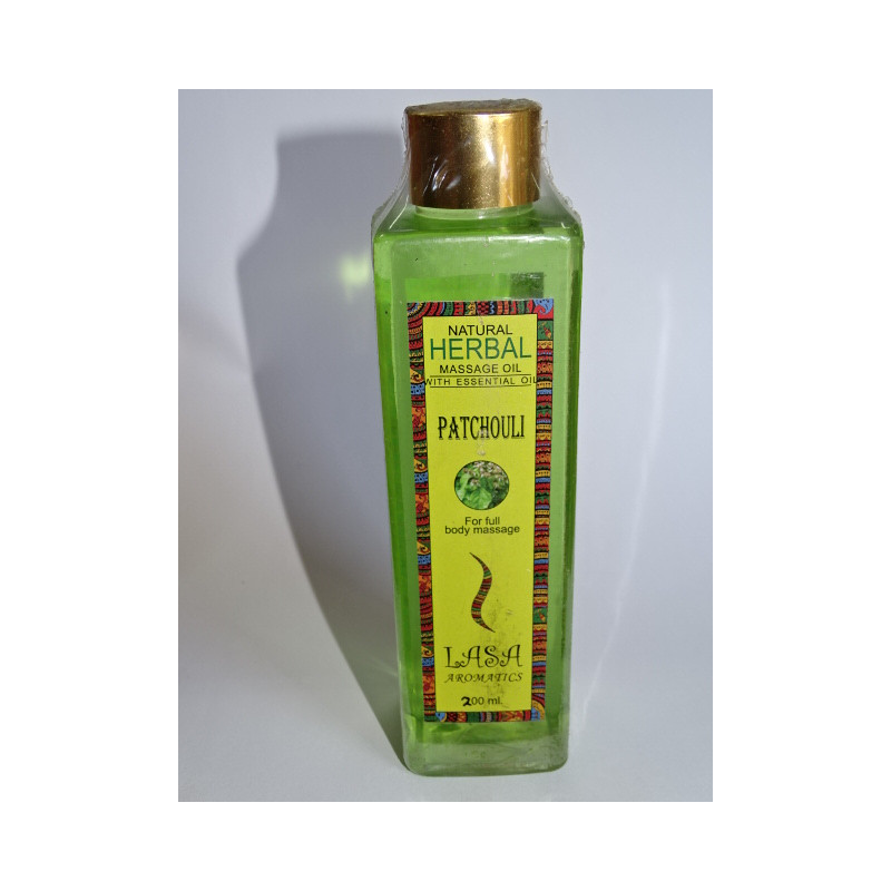 Olio per massaggio profumo PATCHOULI (200 ml)