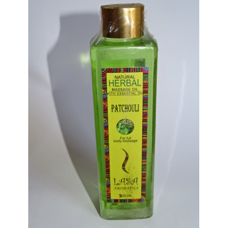 Huile de massage parfum PATCHOULI (200 ml)